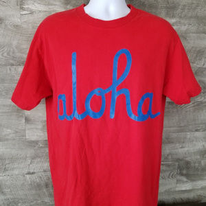 Aloha Army Men’s T-Shirt Large in4mation 808 Hawai
